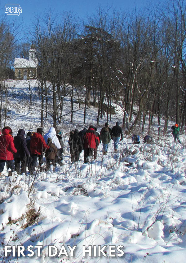 Join a First Day Hike in one of 19 Iowa State Parks or try one of 5 other activities to start off the new year outdoors | Iowa DNR